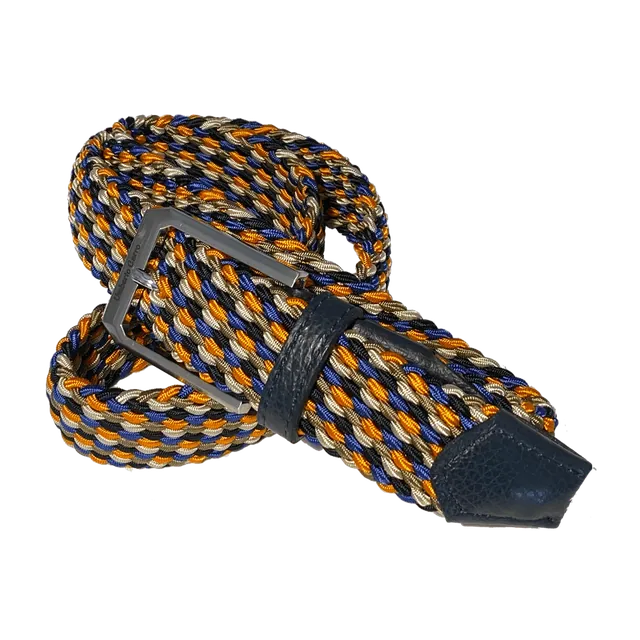 Multicolor Arancio, Intrecciata Elastica